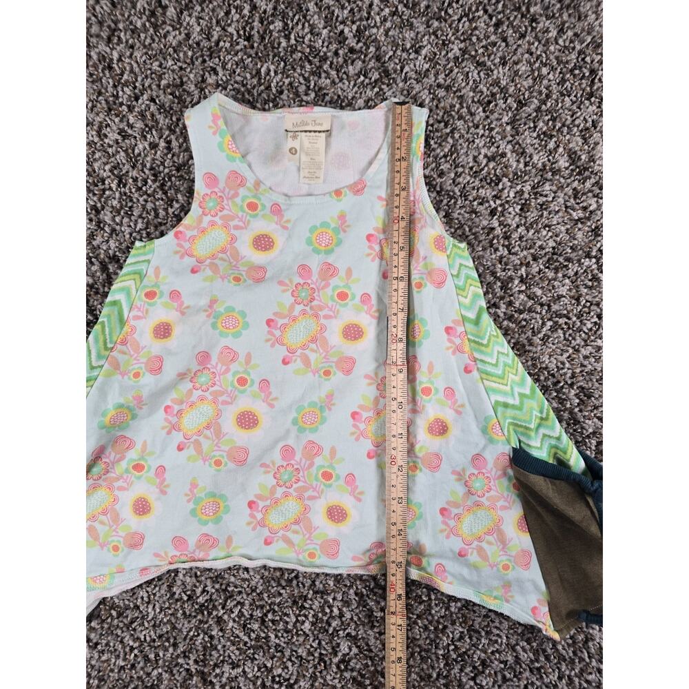 Matilda Jane Girls Tank size 4 Hello Lovely outfit Caught in a Breeze Tunic - Picture 6 of 6